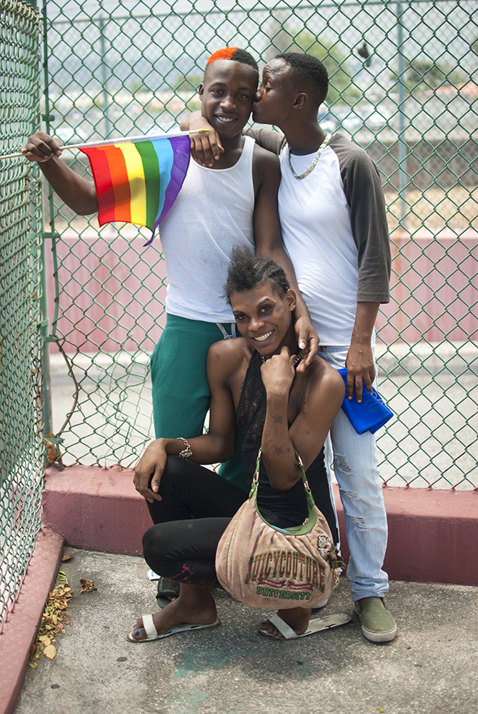 Lgbt Youth In Jamaica Sewers Planting Peace